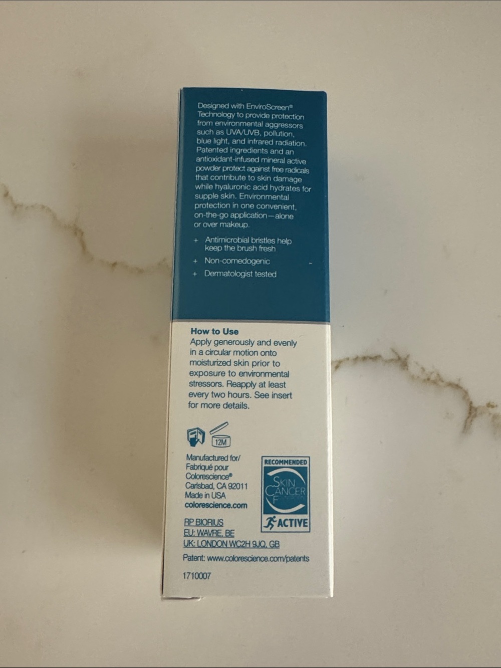 BNIB MEDIUM Brush-On Sunscreen SPF 50 Mineral Powder for Sensitive Skin - Picture 3 of 3